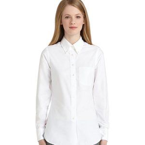 Juniors White Oxford Uniform blouse-S-NWT